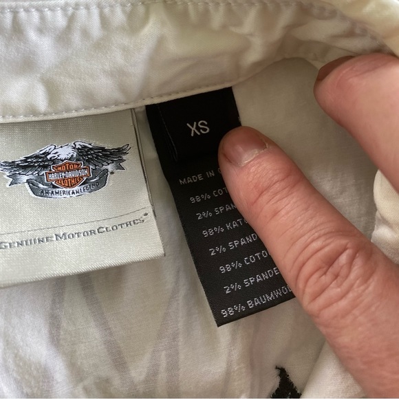 Harley Davidson xs zip up - Picture 3 of 4